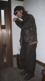 【再生産分 2025 Winter 最新作】Sheep leather blouson（シープレザーブルゾン）