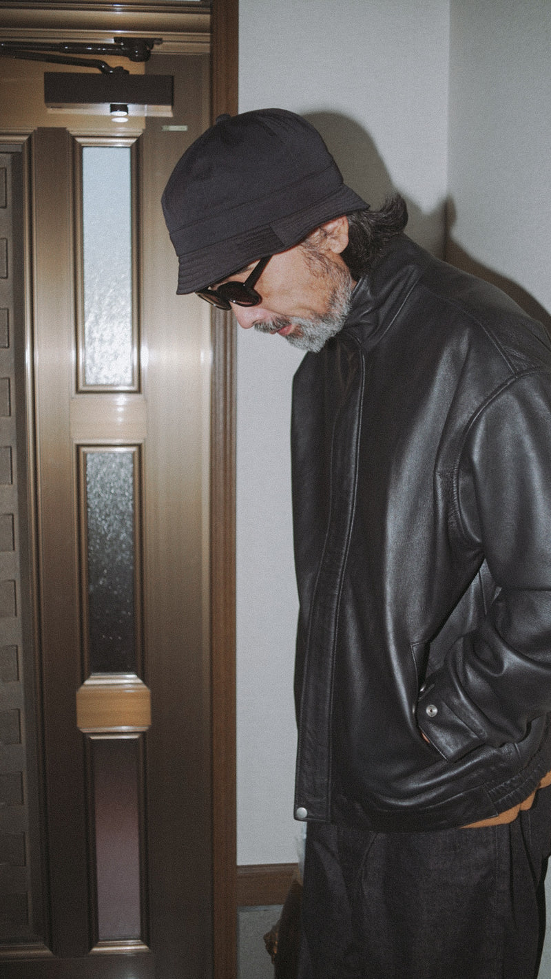 【再生産分 2025 Winter 最新作】Sheep leather blouson（シープレザーブルゾン）