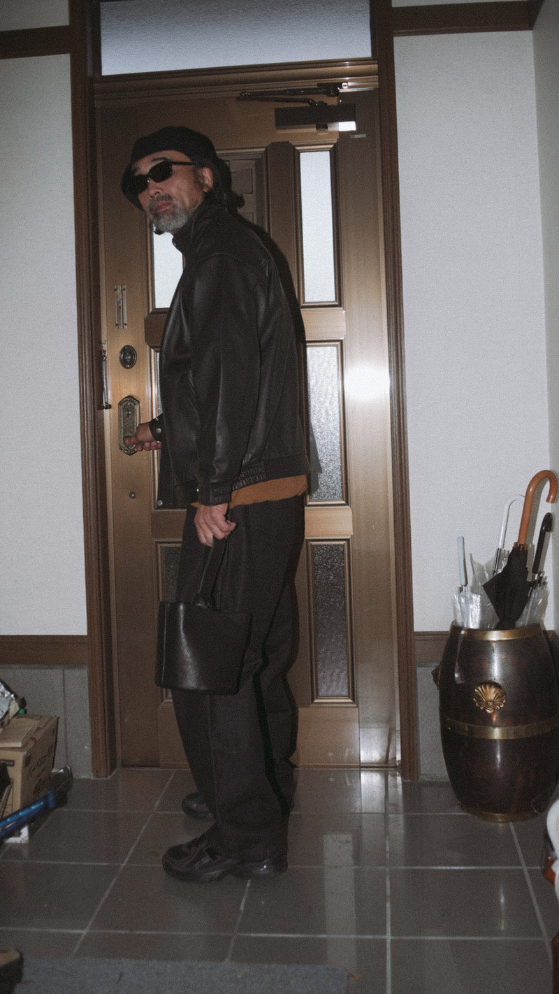 【再生産分 2025 Winter 最新作】Sheep leather blouson（シープレザーブルゾン）