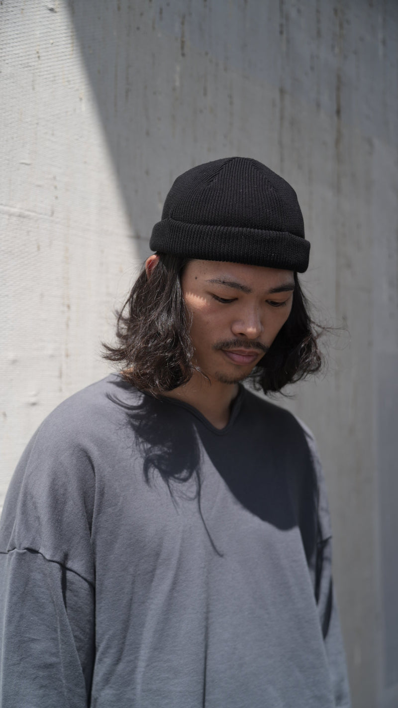 【2023A/W 最新作】Neck slit mini urage（ネックスリットミニ裏毛）