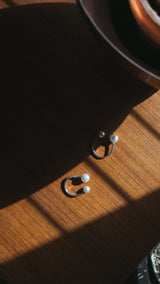 【WEB限定 期間限定予約 2026 Spring 最新作】Meoto pearl silver ring / (メオトパールシルバーリング)