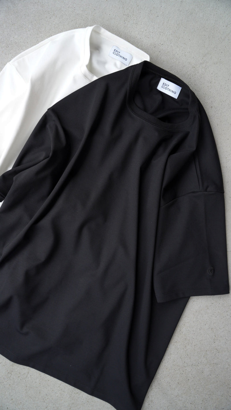 【2025 summer 最新作】Stretch ponte tee（ストレッチポンチTシャツ）