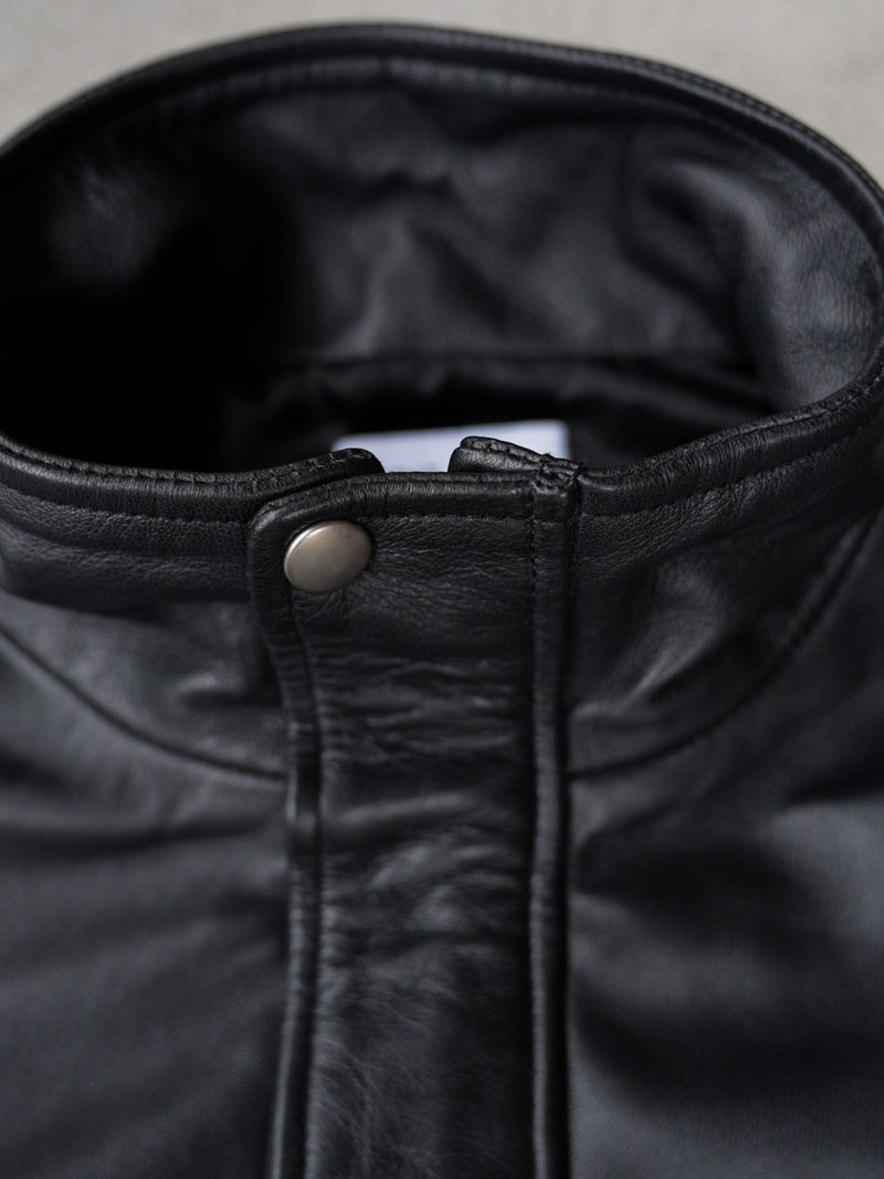 【ご予約商品 2025 Winter 最新作】Sheep leather blouson（シープレザーブルゾン）