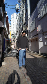 【2025 Autumn 最新作】Tapered loose denim（テーパードルーズデニム/ミッドブルー）