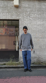 【2025 Autumn 最新作】Tapered loose denim（テーパードルーズデニム/ミッドブルー）
