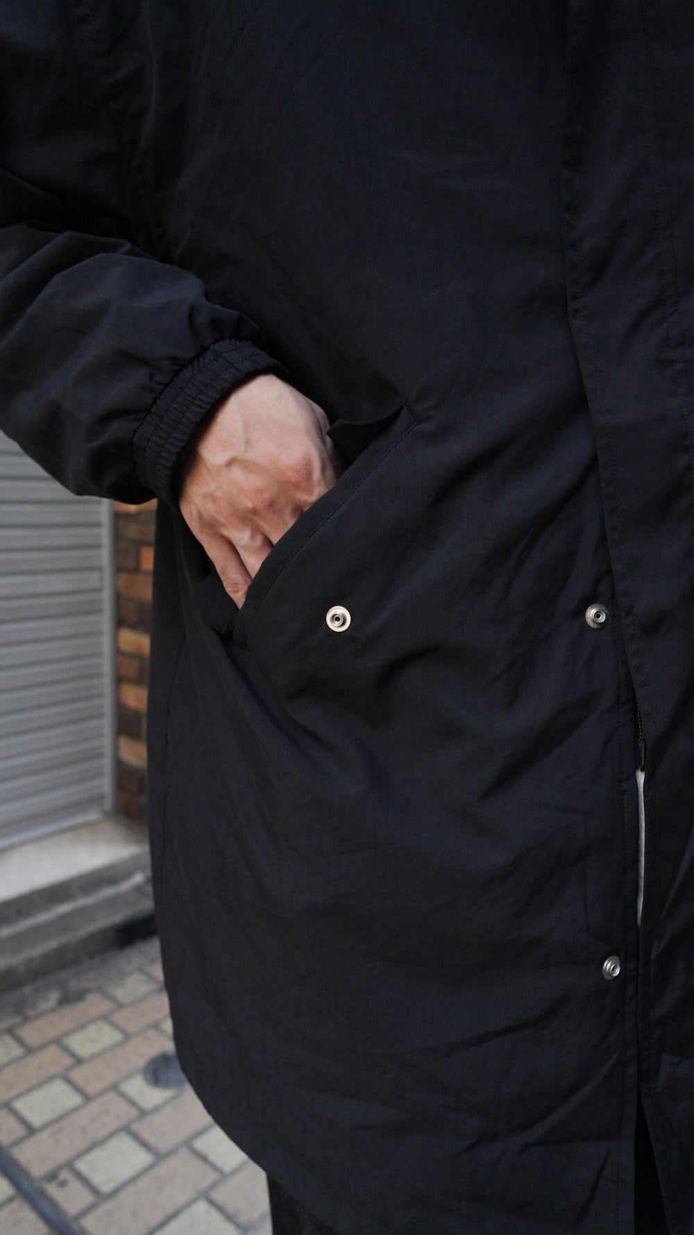 2025 Winter】Stand collar medium coat(スタンドカラーミディアム
