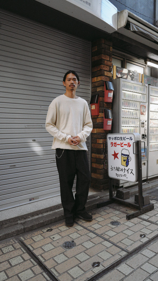 【2025 Autumn 最新作】Classic denim slacks（クラッシックデニムスラックス）