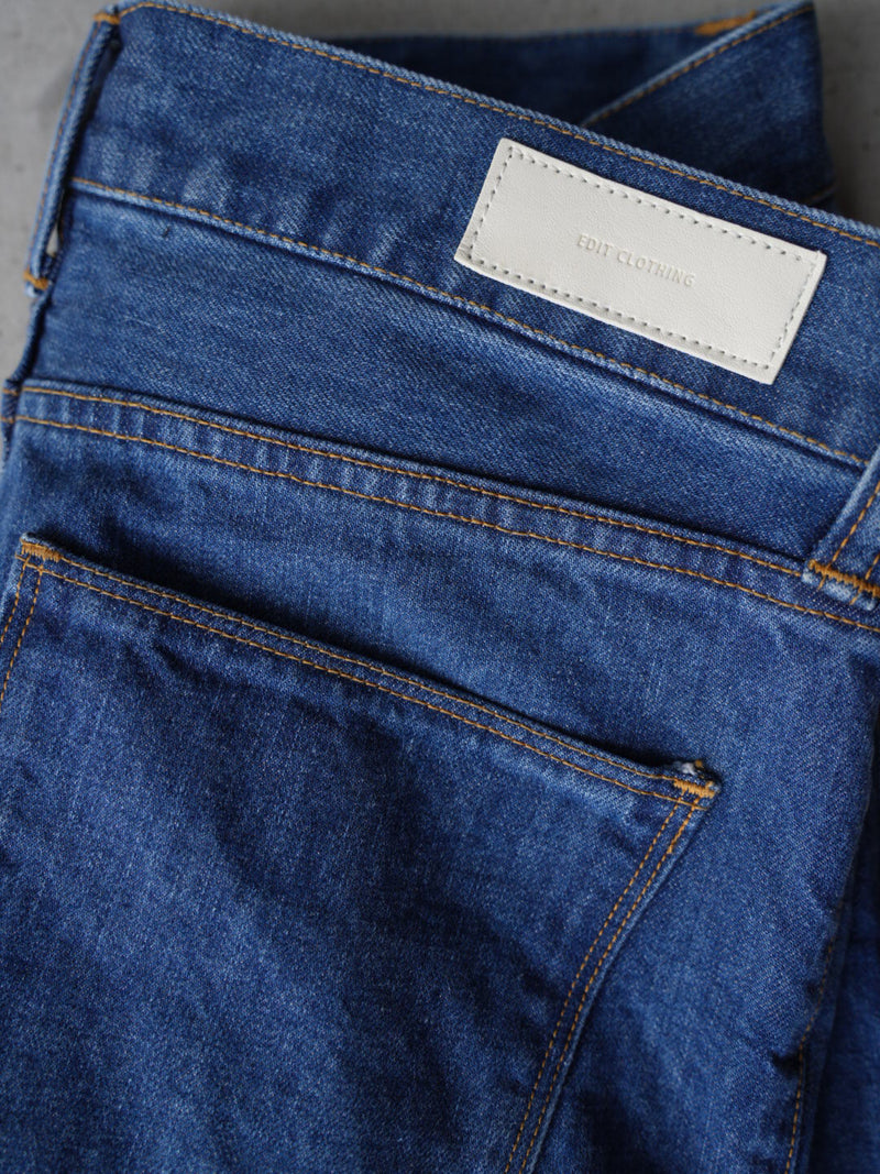 【2025 Autumn 最新作】Tapered loose denim（テーパードルーズデニム/ミッドブルー）