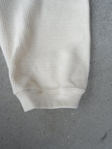 【2025 Winter 最新作】HOKKAIDO WOOL HANIKAM DRAWSTRING L/S（北海道ウールハニカムドローストリングロンT）