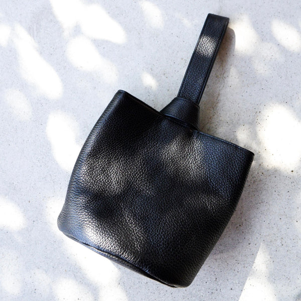 【先行予約 2026 Sprimg 最新作 POCO / shrink leather onehandle bag（ポコ/シュリンクレザーワンハンドルバック）