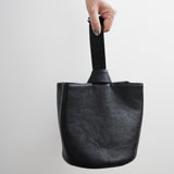 【先行予約 2026 Sprimg 最新作 POCO / shrink leather onehandle bag（ポコ/シュリンクレザーワンハンドルバック）