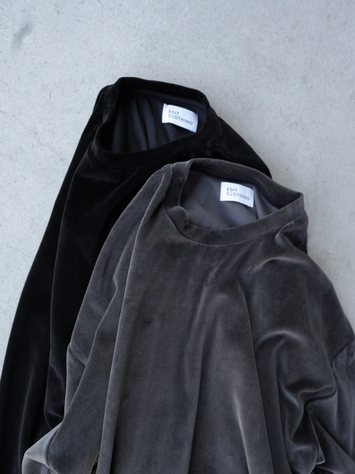 2025 Winter 最新作】Dozume velour sidepocket trainer（度詰めベロア