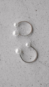 【WEB限定 期間限定予約 2026 Spring 最新作】Meoto pearl silver ring / (メオトパールシルバーリング)