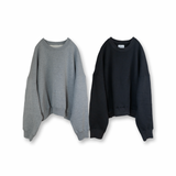 【本日20時より販売開始！2026 Winter 最新作】Side pocket brushed crew（サイドポケットブラッシュドクルー）