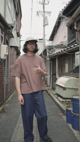 【2026 Summer SPOT ITEM 最新作】Mulch knit boarder tee（マルチニットボーダーT）