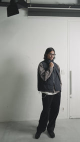 【2026 Winter 最新作】Nylon taffeta nakawata vest（ナイロンタフタ中綿ベスト）