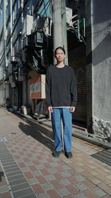 【2025 Autumn 最新作】Tapered loose denim（テーパードルーズデニム/ミッドブルー）