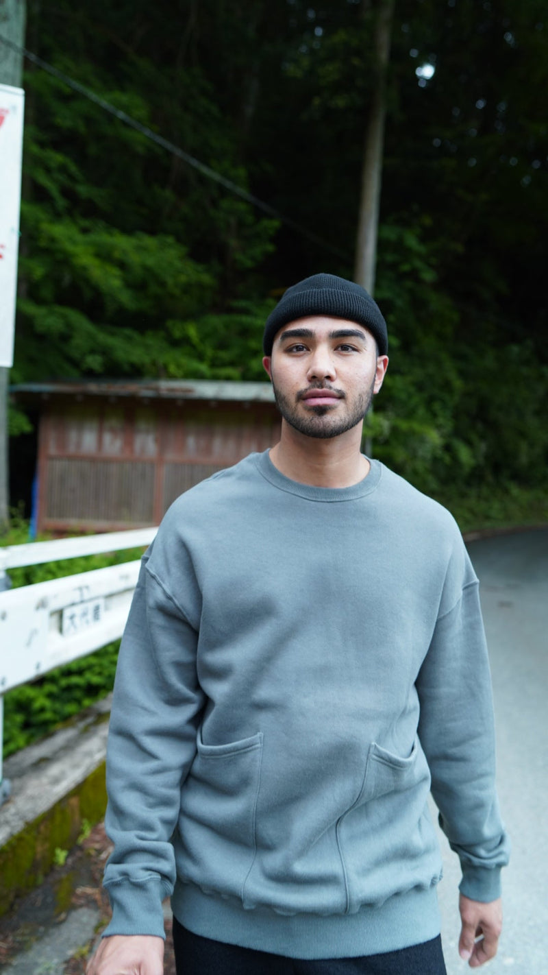 Shallow knit cap（シャローニットキャップ/ブラック）