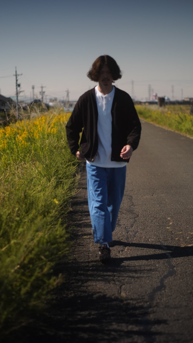 Over cotton cardigan(オーバーコットンカーディガン)