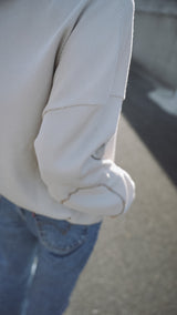 【2023 S/S】Shiny waffle elbowpatch L/S / シャイニーワッフルエルボーパッチ L/S