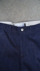 【限定ITEM 2023 S/S】One wash 日常のAKAMIMI denim slacks(ワンウォッシュ日常の赤耳デニムスラックス)