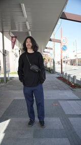 【限定ITEM 2023 S/S】One wash 日常のAKAMIMI denim slacks(ワンウォッシュ日常の赤耳デニムスラックス)